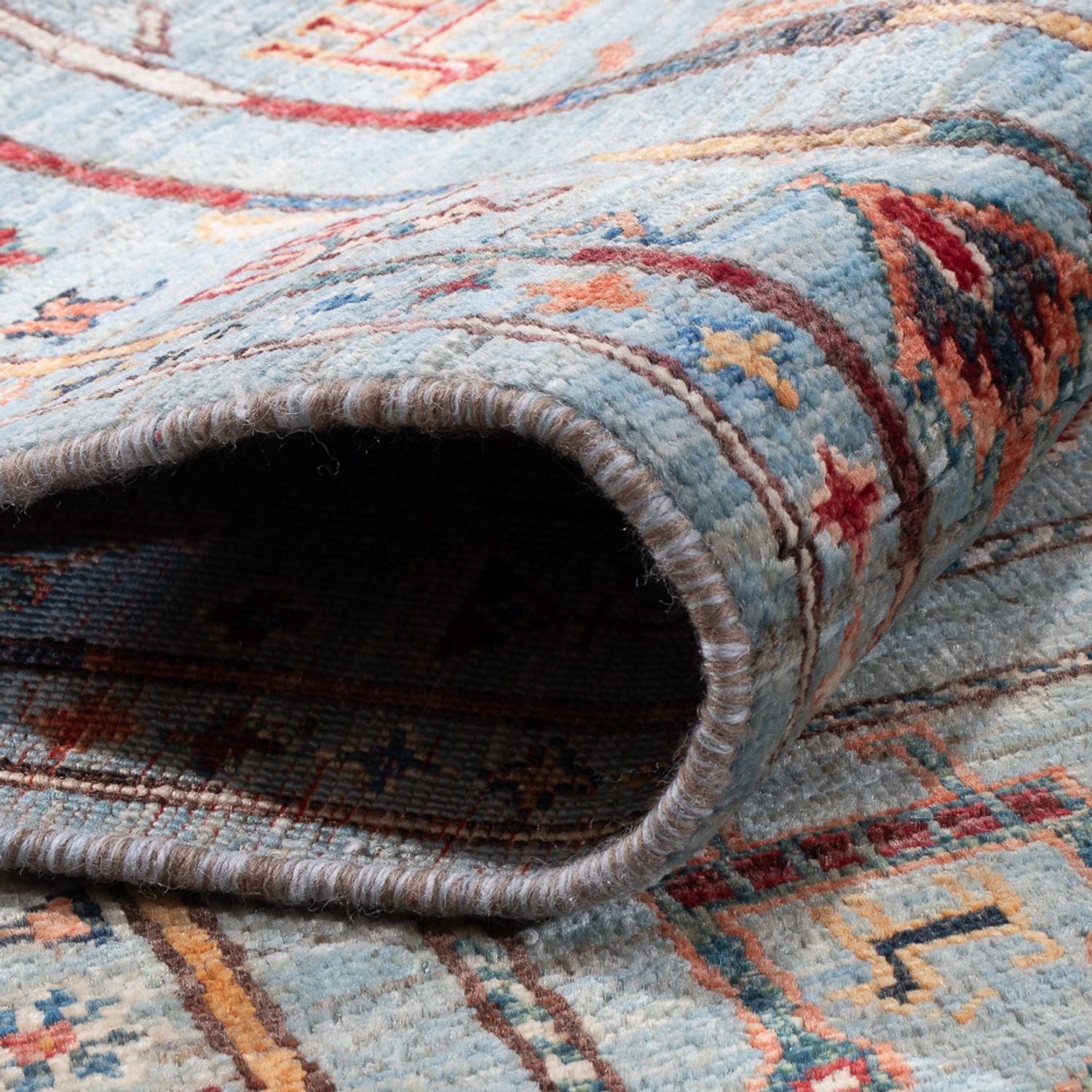 Ziegler Teppich - Ariana - 211 x 156 cm - hellblau