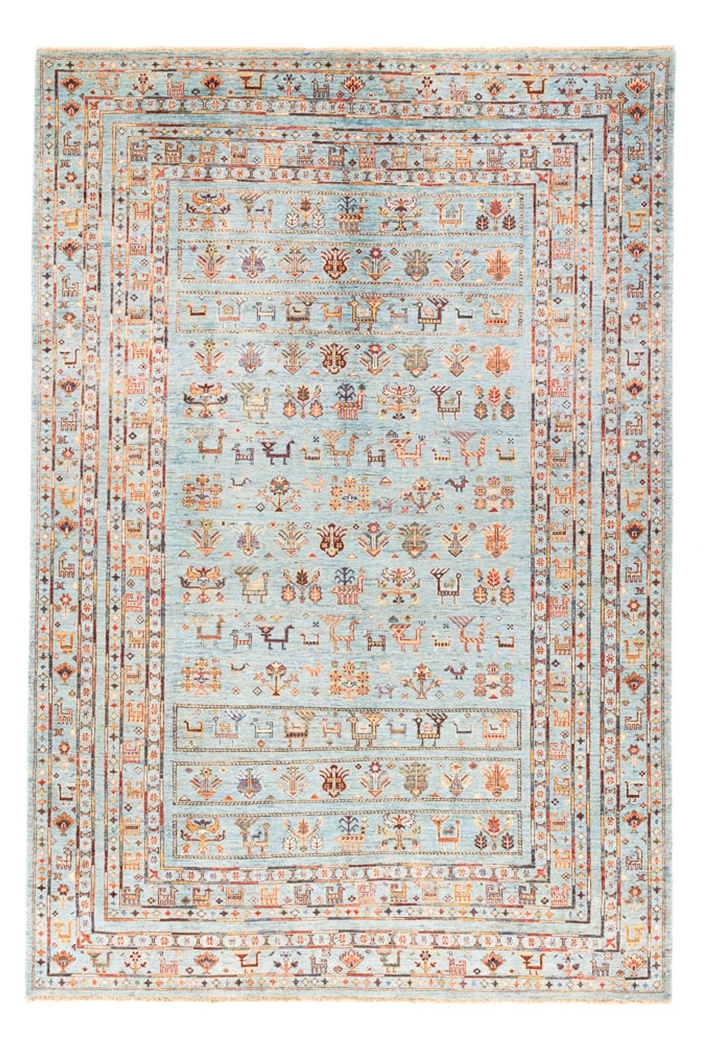 Ziegler Teppich - Ariana - 300 x 202 cm - hellblau