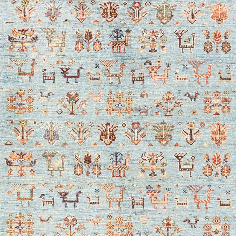 Ziegler Teppich - Ariana - 300 x 202 cm - hellblau