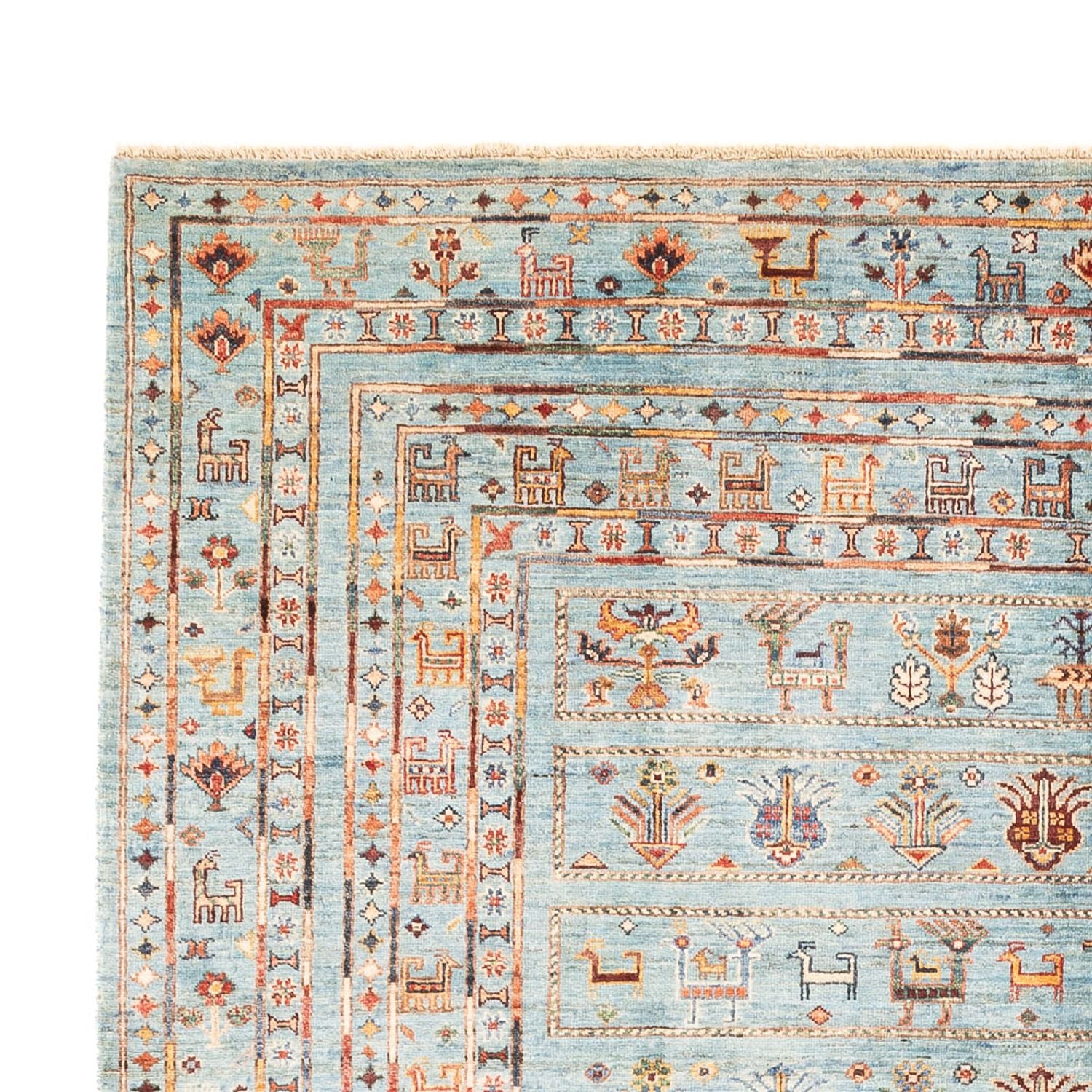 Ziegler Teppich - Ariana - 300 x 202 cm - hellblau