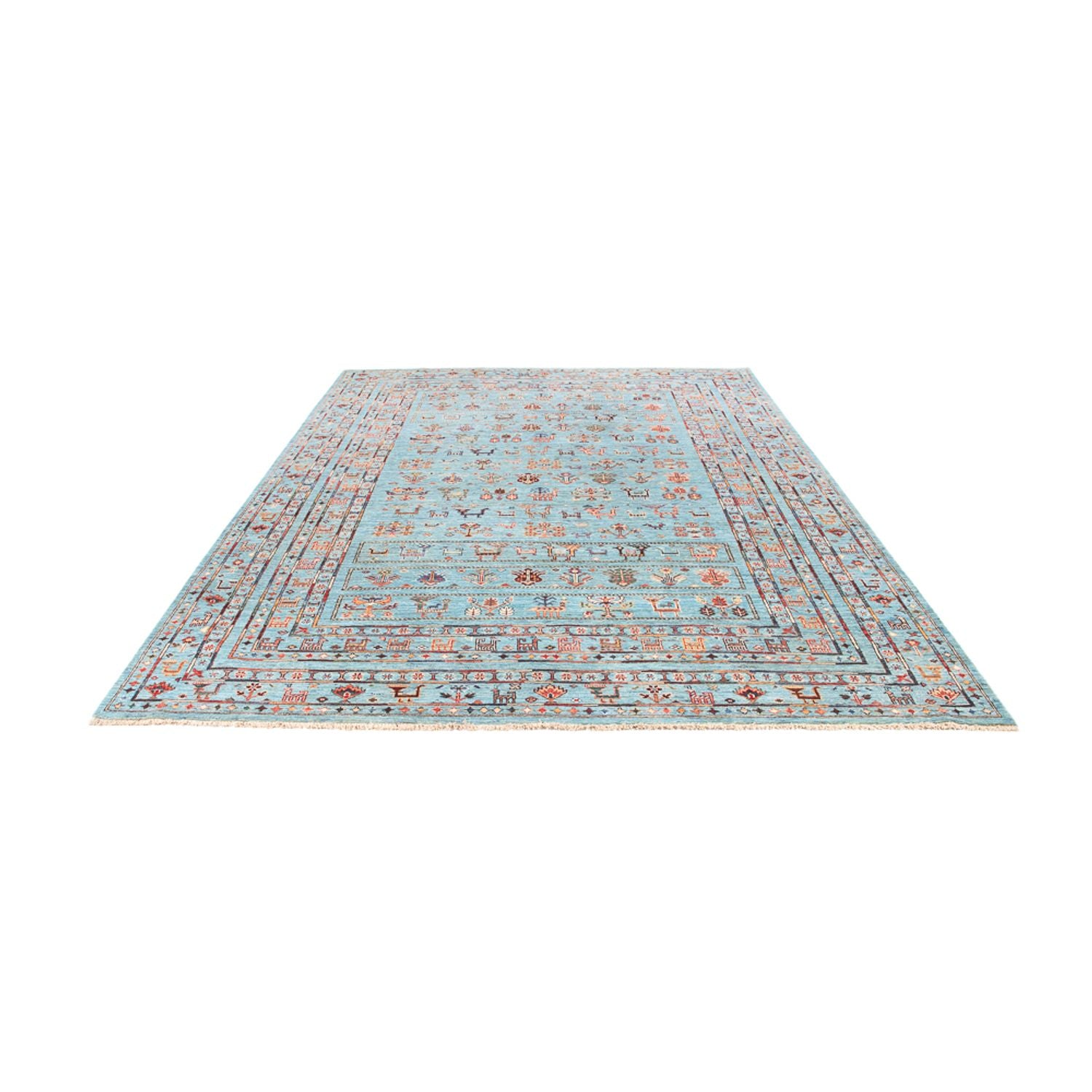 Ziegler Teppich - Ariana - 300 x 202 cm - hellblau