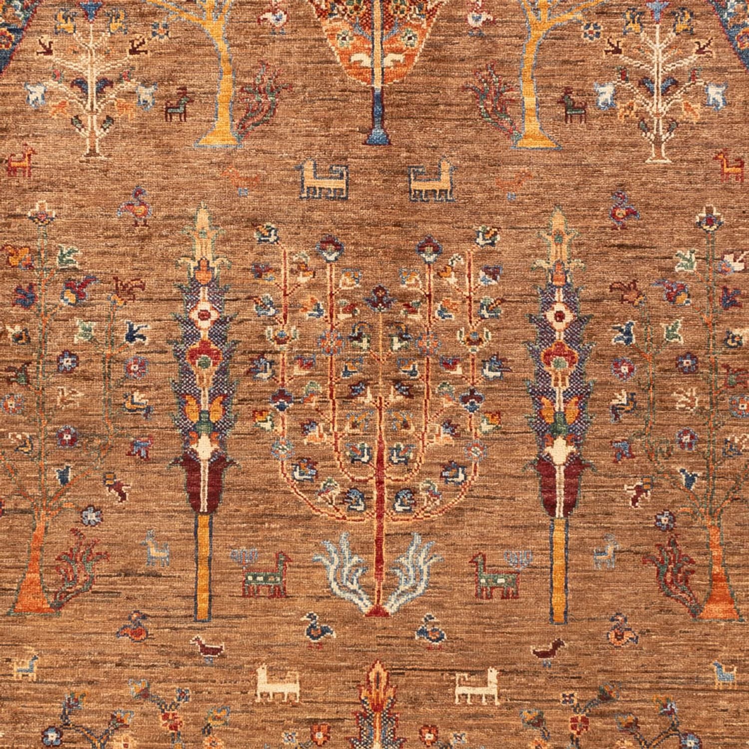 Ziegler Teppich - Ariana - 246 x 177 cm - dunkelbeige