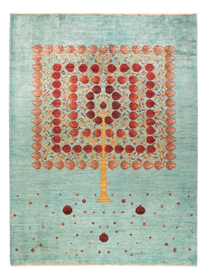 Ziegler Teppich - Ariana - 235 x 174 cm - türkis