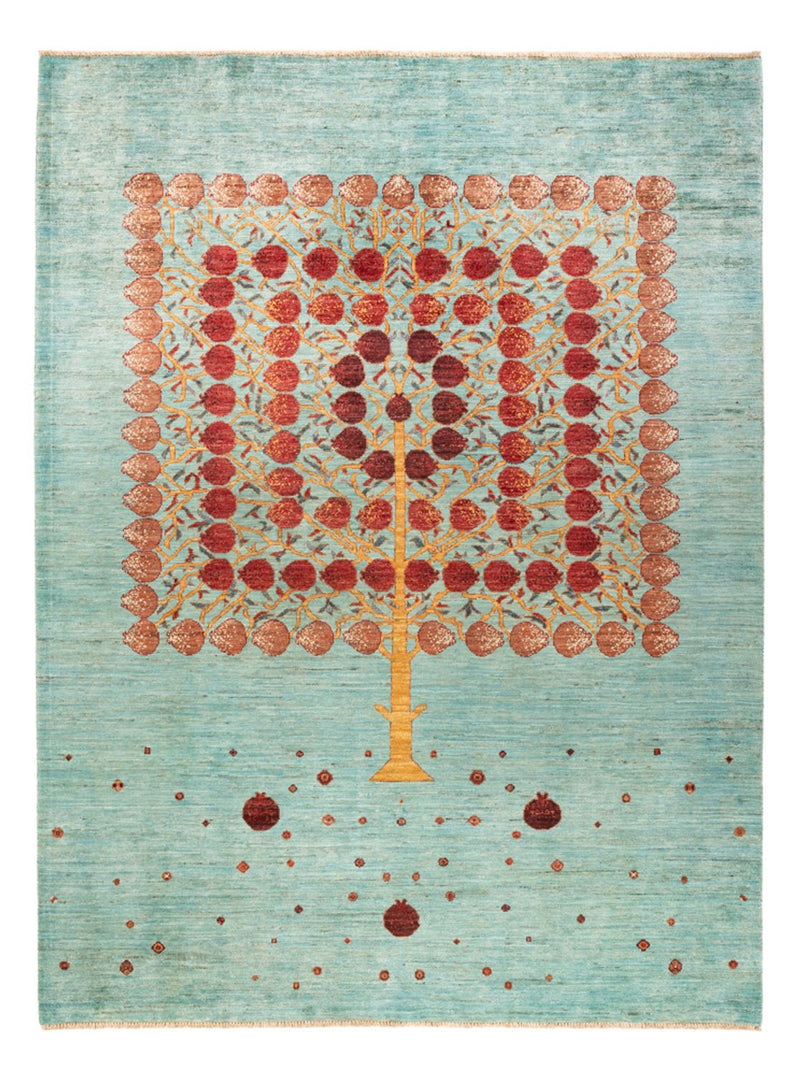 Ziegler Teppich - Ariana - 235 x 174 cm - türkis