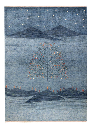 Ziegler Teppich - Ariana - 240 x 169 cm - seeblau