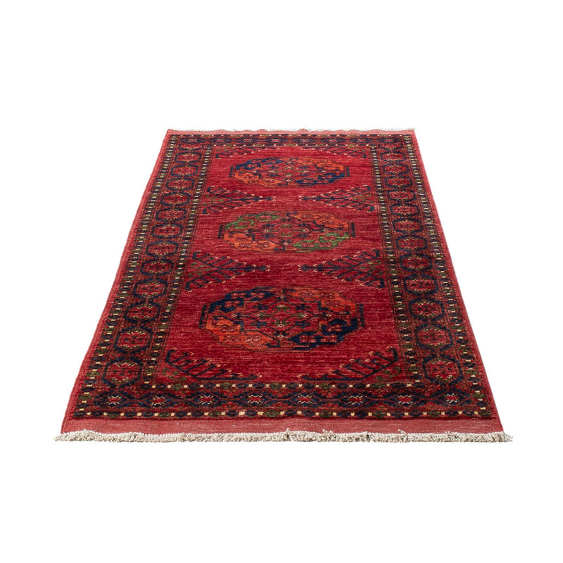 Läufer Afghan - 201 x 81 cm - rot
