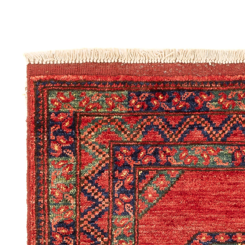 Läufer Afghan - 207 x 86 cm - rot