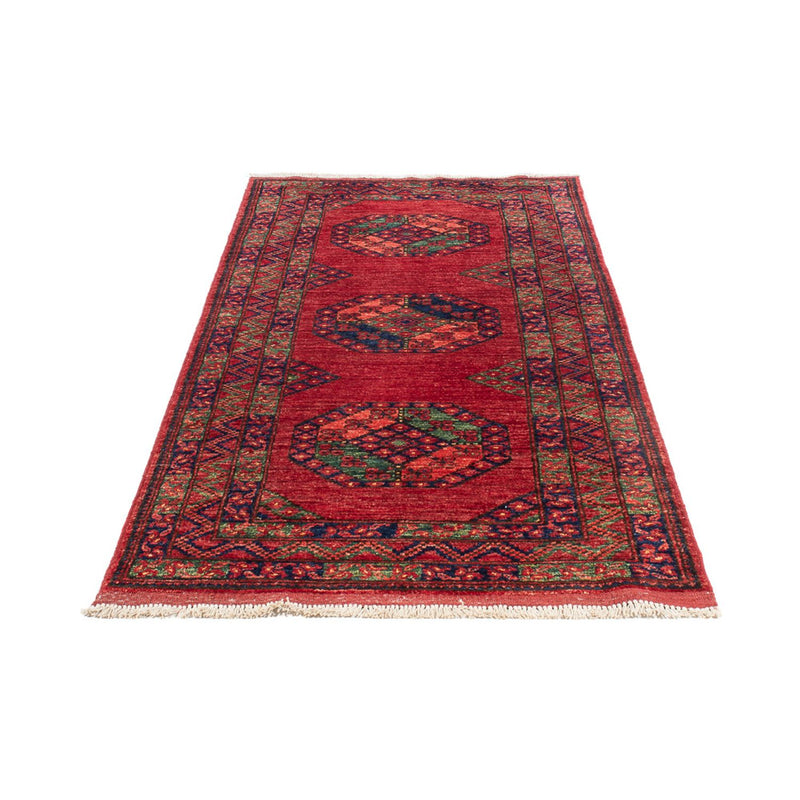 Läufer Afghan - 207 x 86 cm - rot