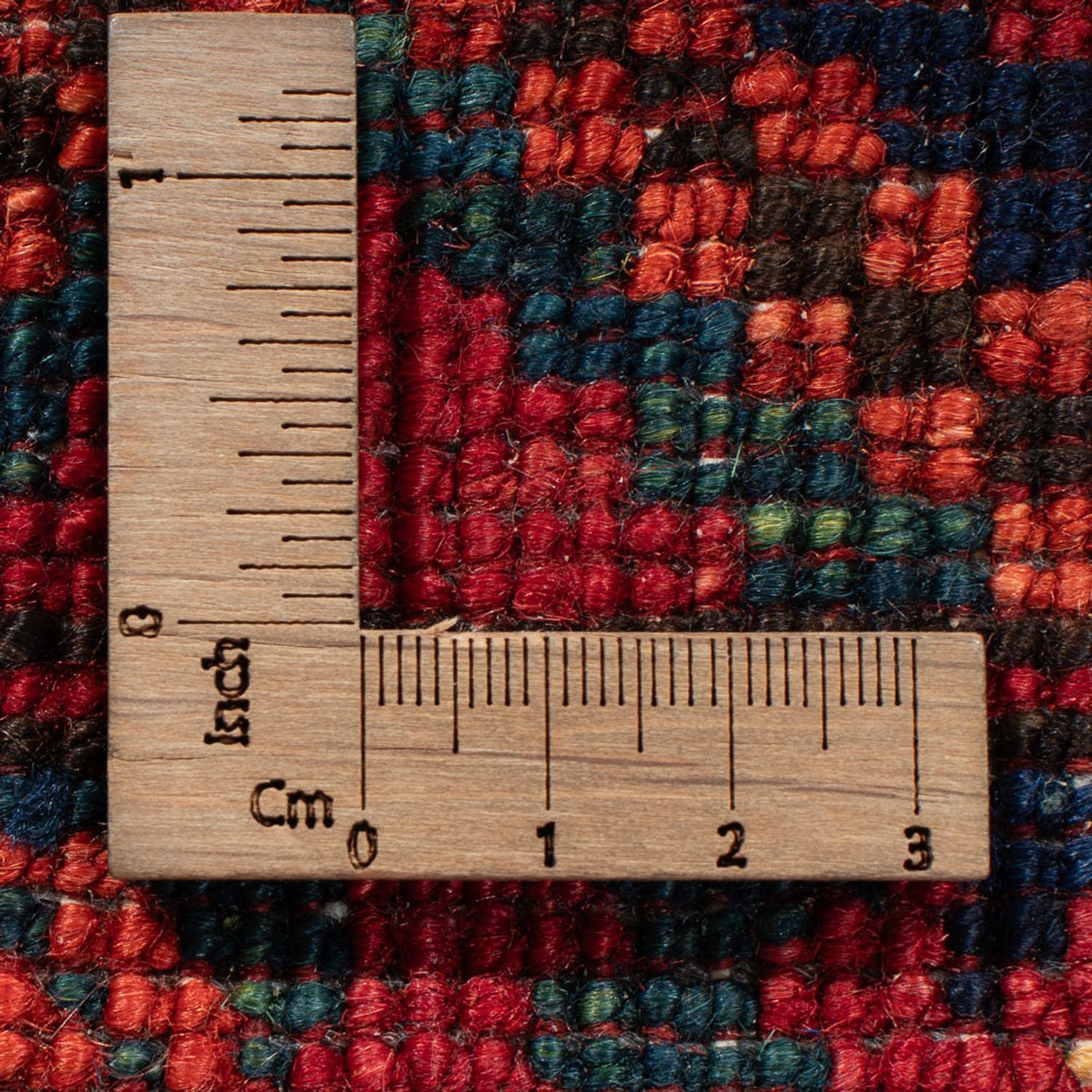 Läufer Afghan - 216 x 83 cm - rot