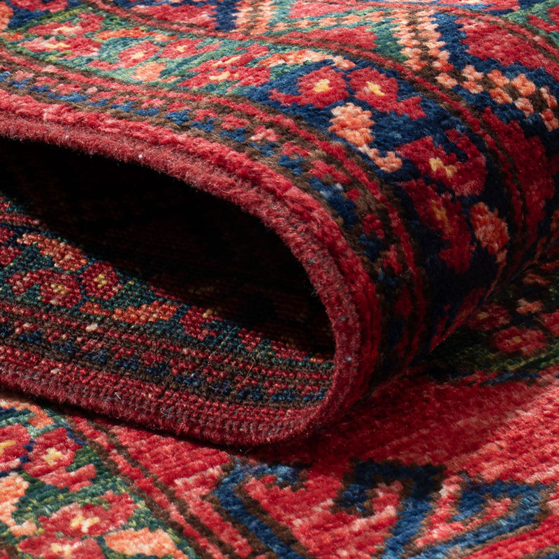 Läufer Afghan - 204 x 82 cm - rot
