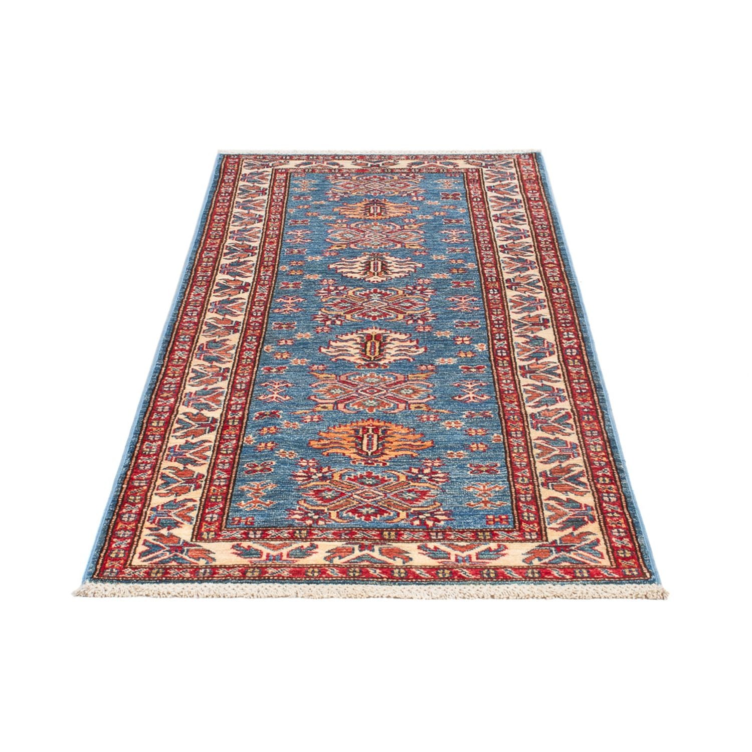 Läufer Ziegler - Kazak - 200 x 76 cm - blau