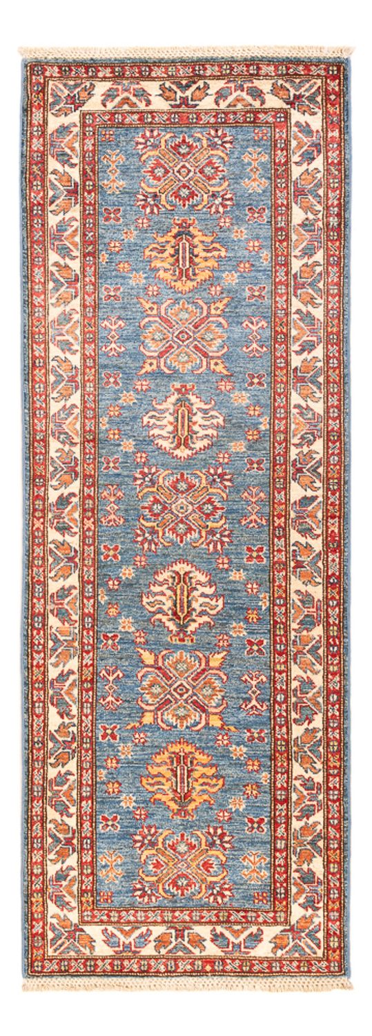 Läufer Ziegler - Kazak - 202 x 72 cm - blau