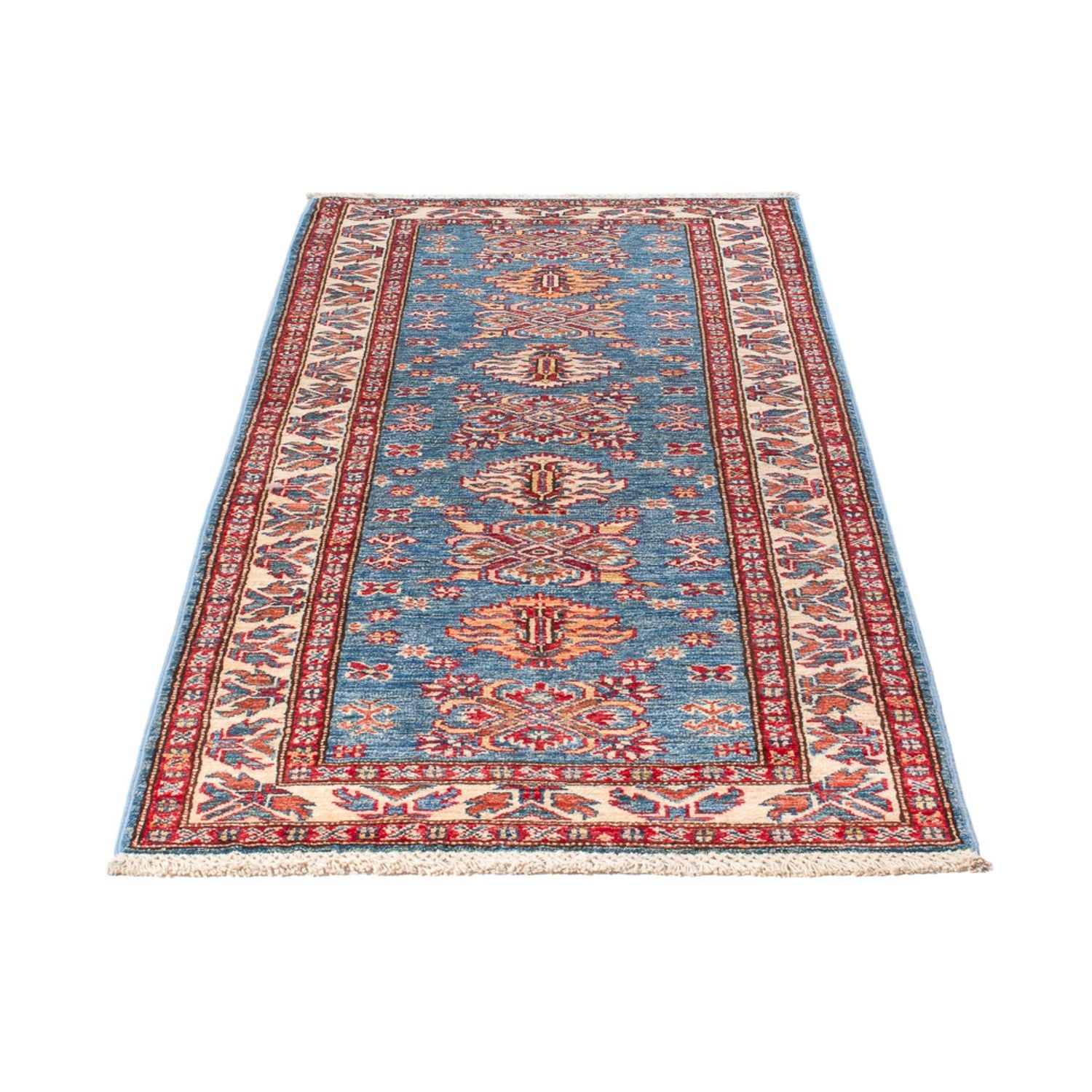 Läufer Ziegler - Kazak - 202 x 72 cm - blau