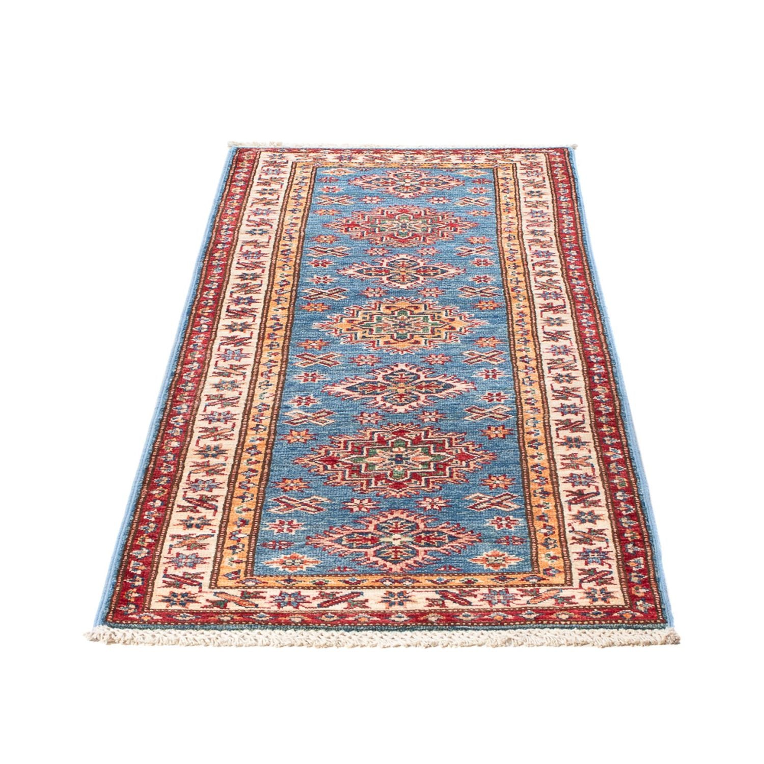 Läufer Ziegler - Kazak - 180 x 60 cm - blau