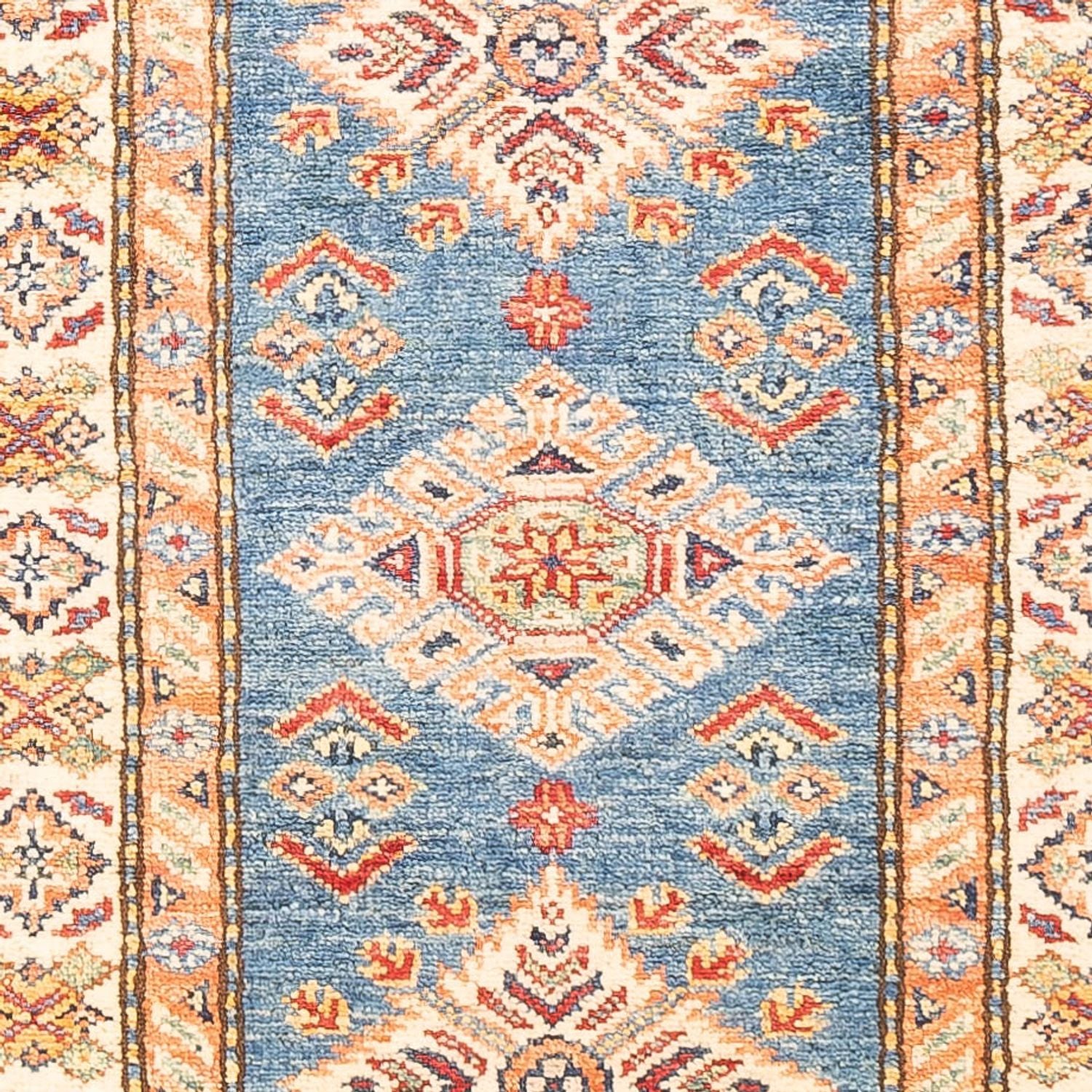 Läufer Ziegler - Kazak - 179 x 59 cm - hellblau