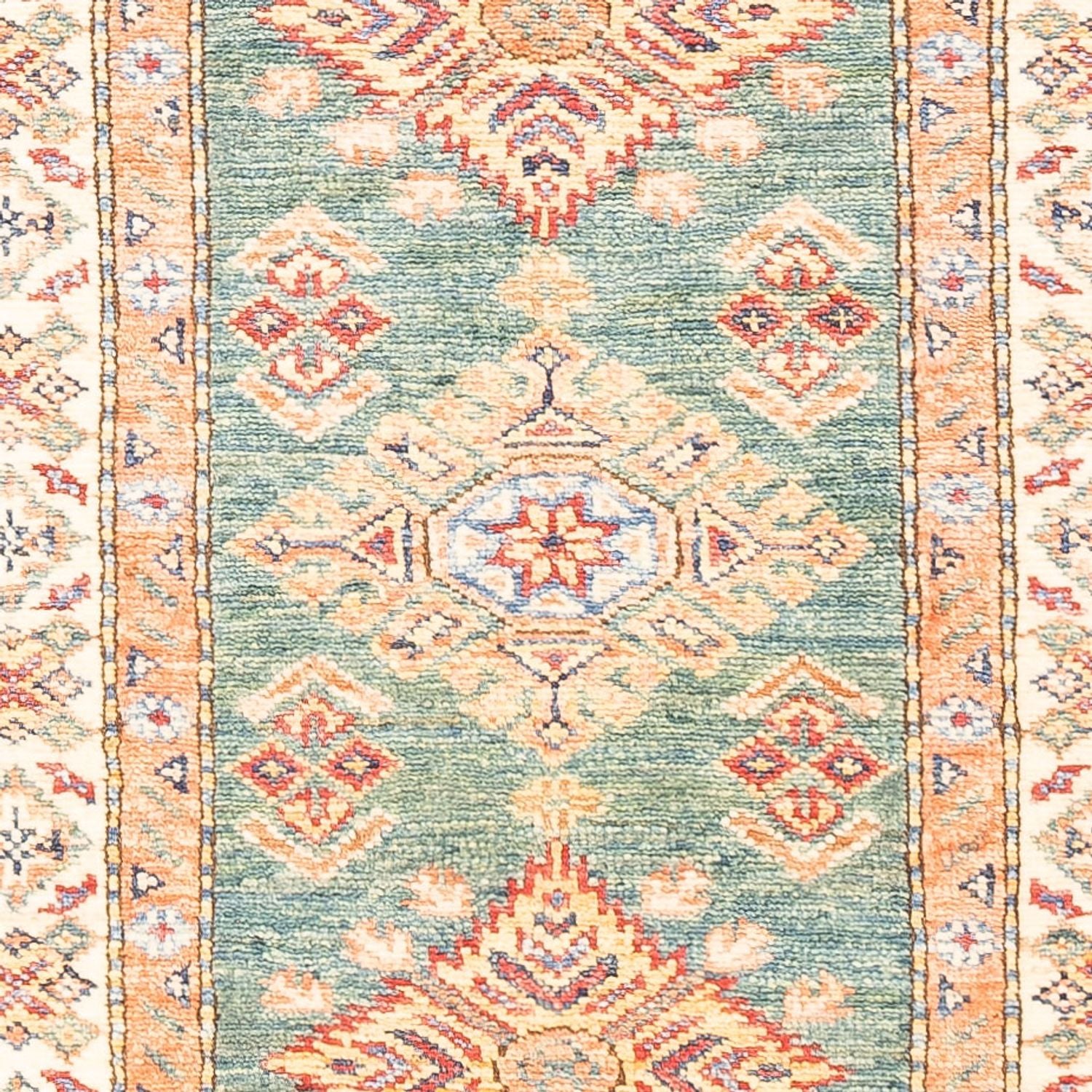 Läufer Ziegler - Kazak - 181 x 61 cm - türkis