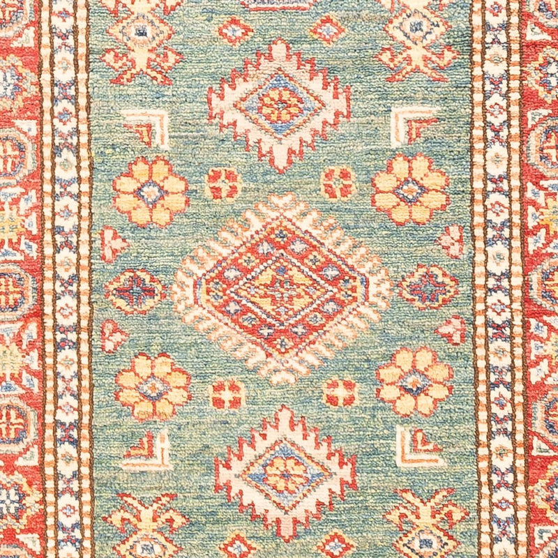 Läufer Ziegler - Kazak - 187 x 60 cm - hellgrün