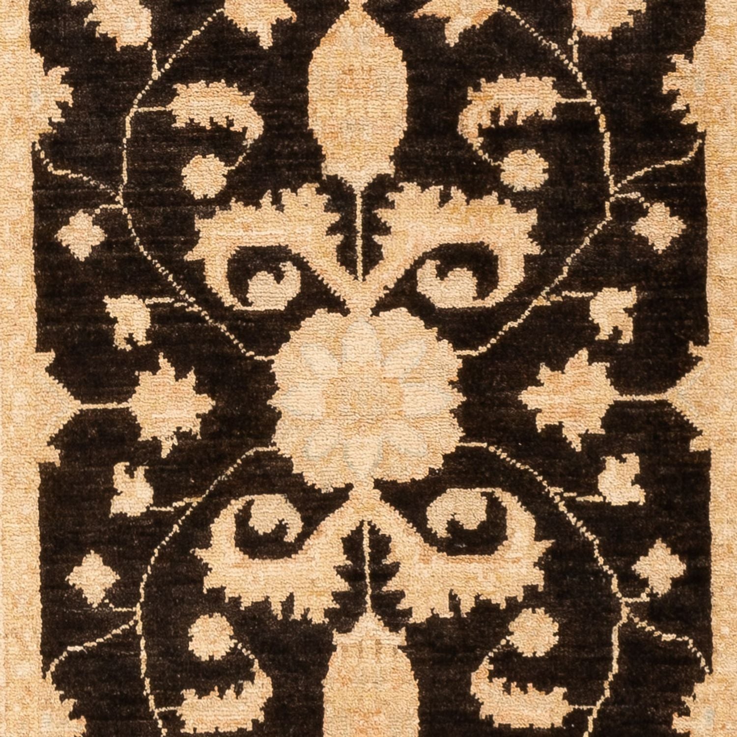 Läufer Ziegler - 208 x 78 cm - schwarz