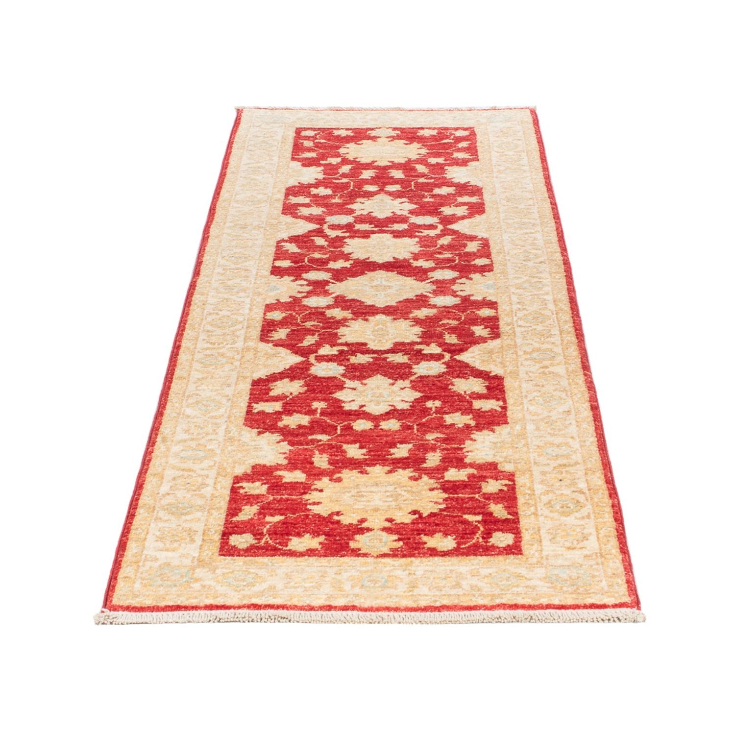 Läufer Ziegler - 200 x 60 cm - rot