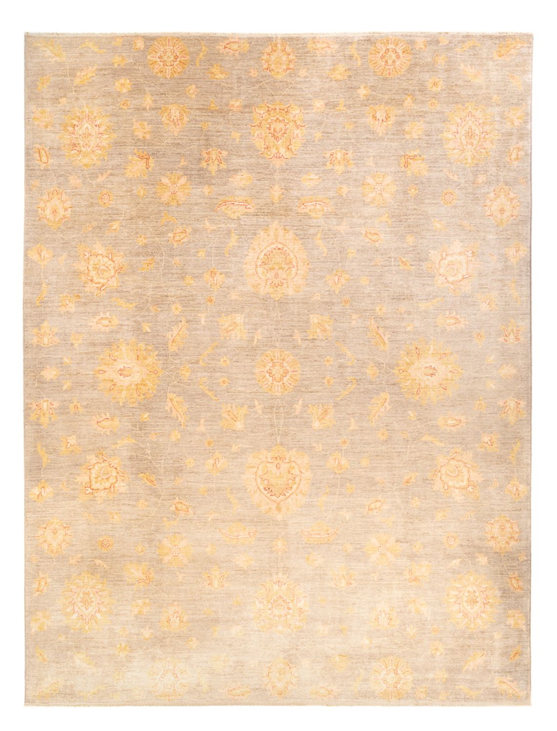 Ziegler Teppich - 397 x 304 cm - dunkelbeige