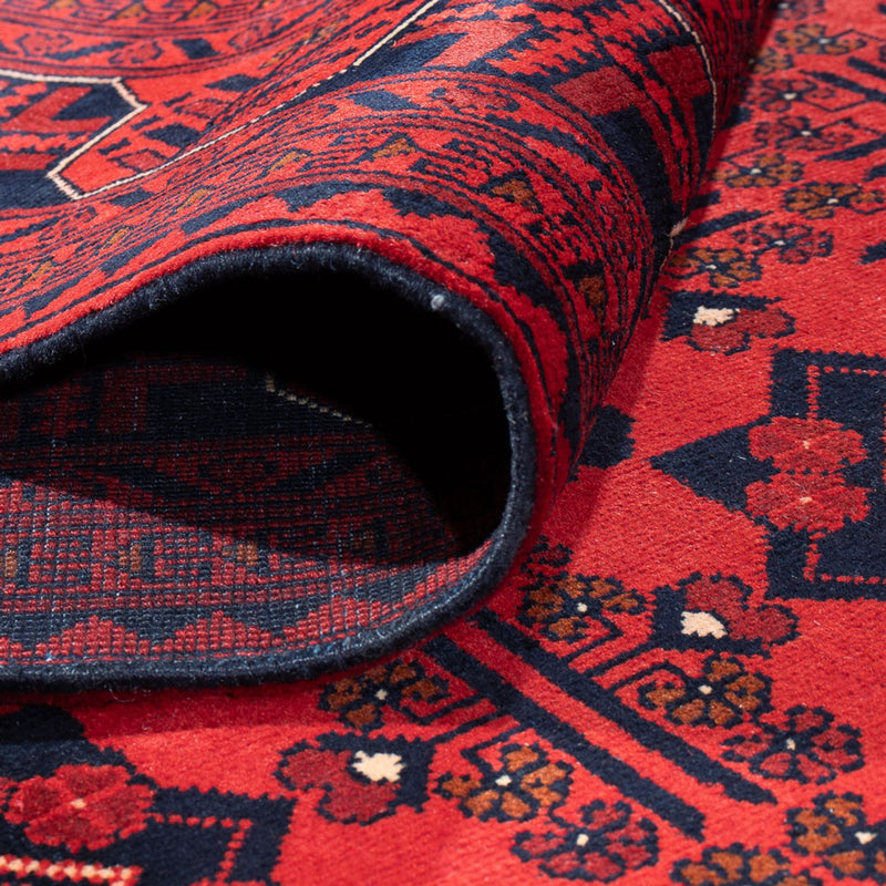 Afghan Teppich - Kunduz - 391 x 295 cm - rot