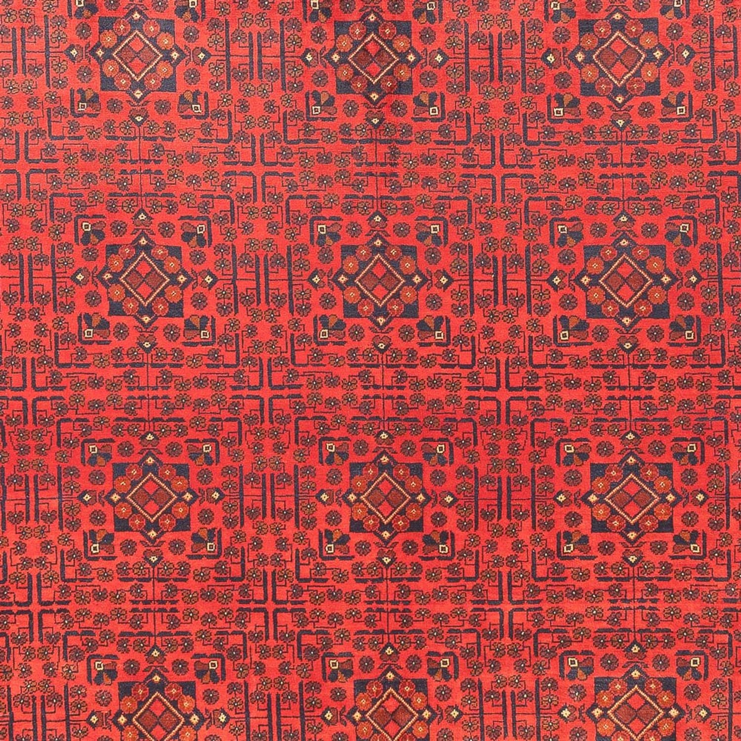 Afghan Teppich - Kunduz - 376 x 294 cm - rot
