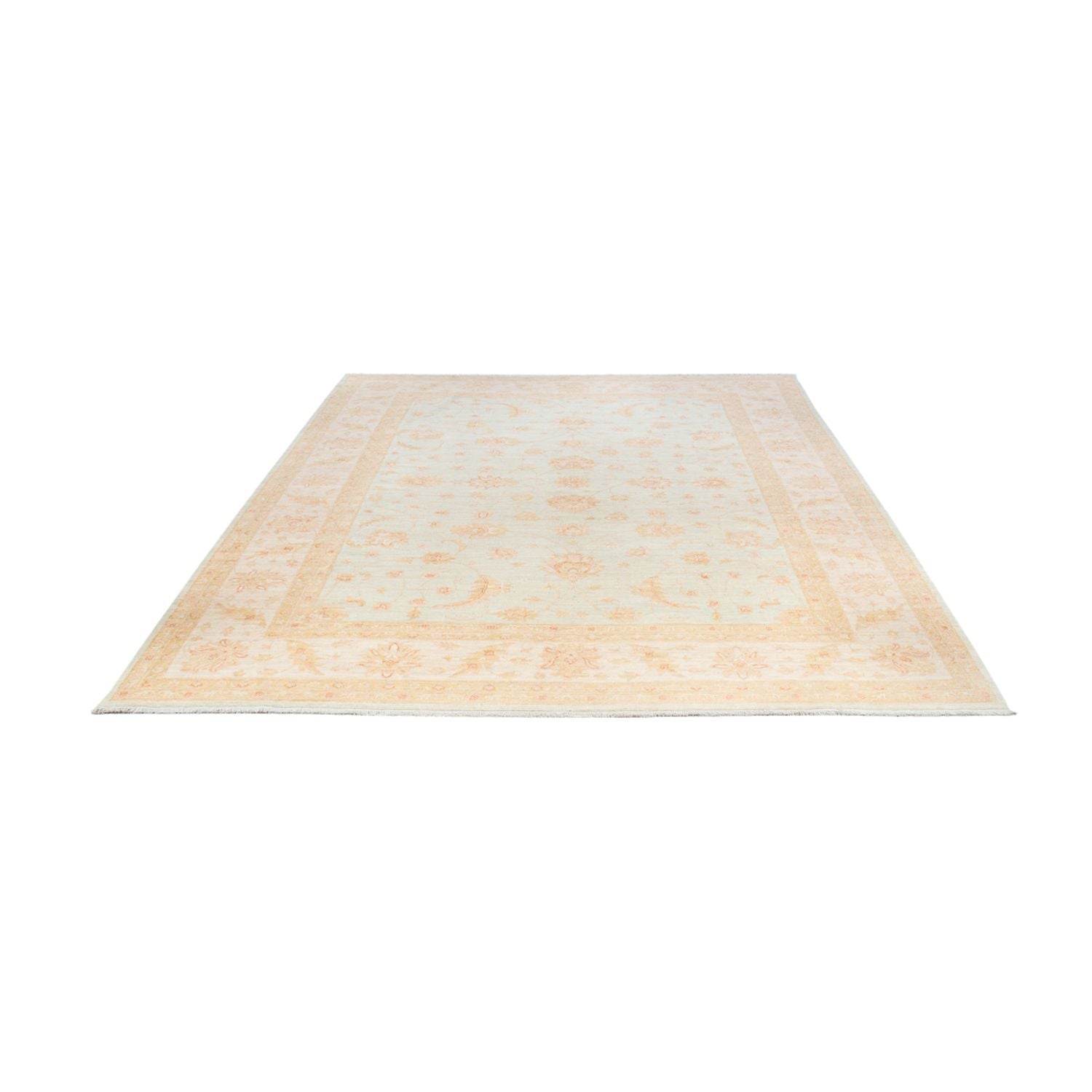 Ziegler Teppich - 351 x 253 cm - hellblau