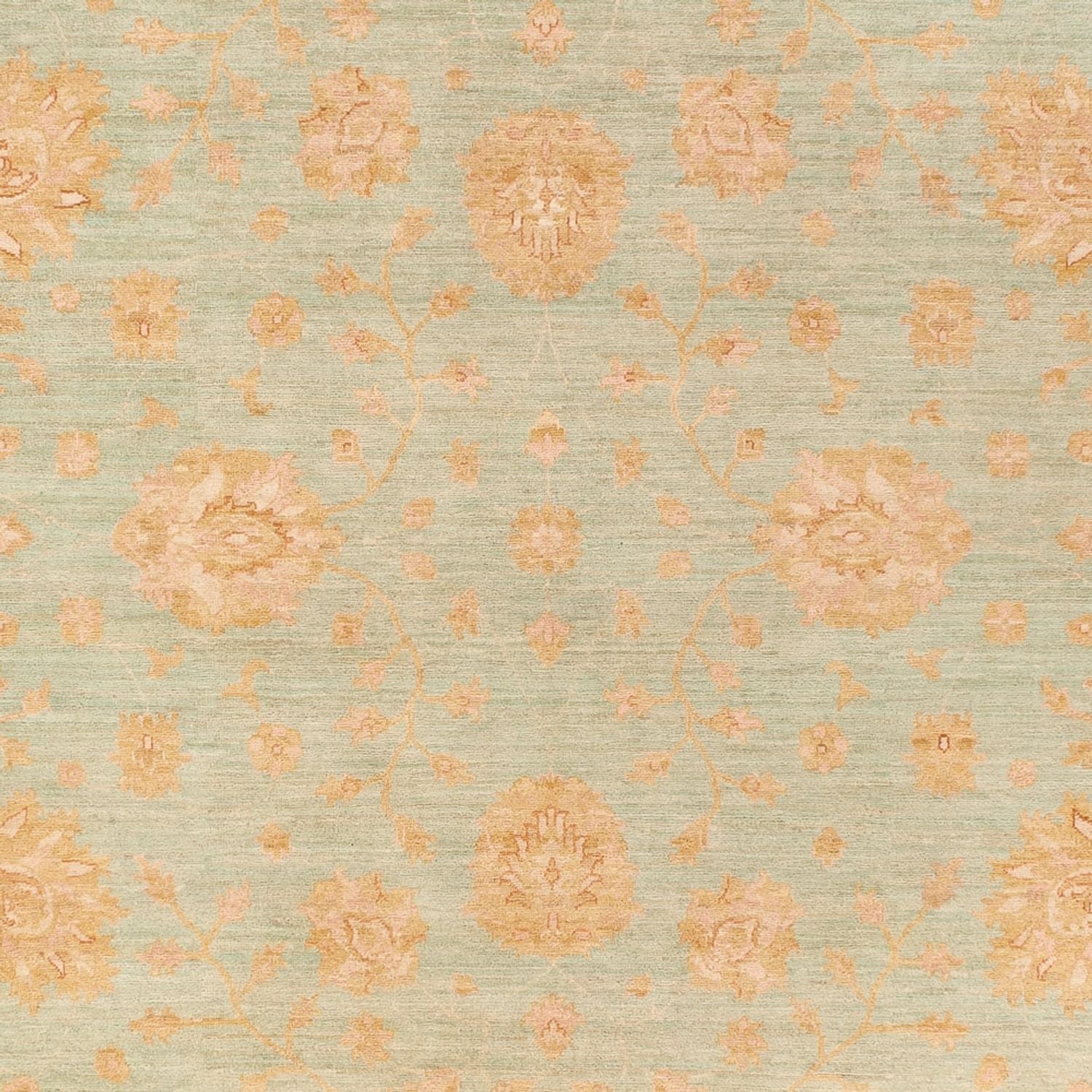Ziegler Teppich - 372 x 272 cm - hellblau