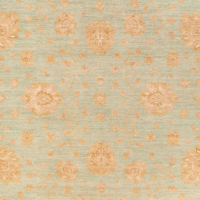 Ziegler Teppich - 372 x 272 cm - hellblau