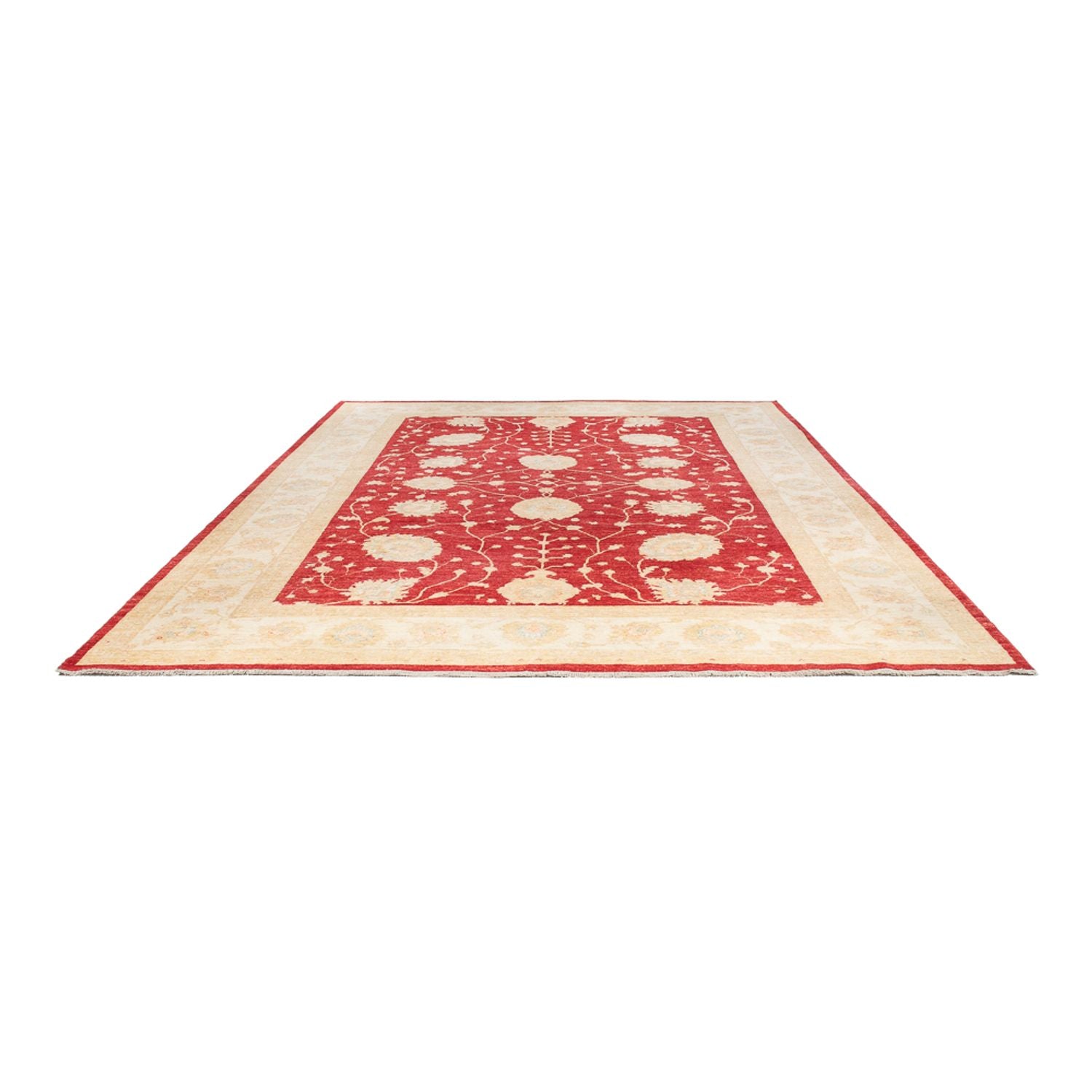 Ziegler Teppich - 367 x 277 cm - rot
