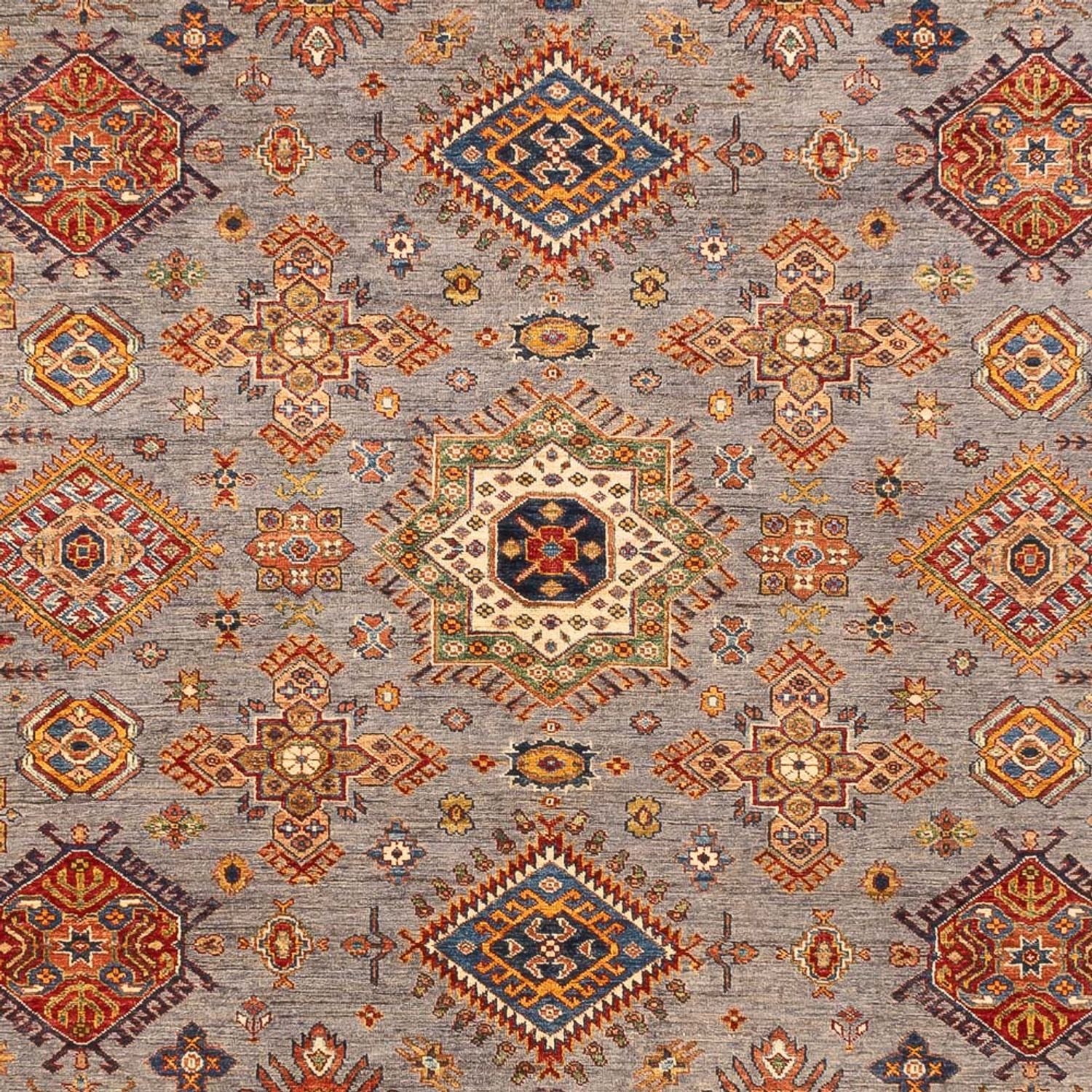 Ziegler Teppich - Kazak - 371 x 264 cm - dunkelbeige