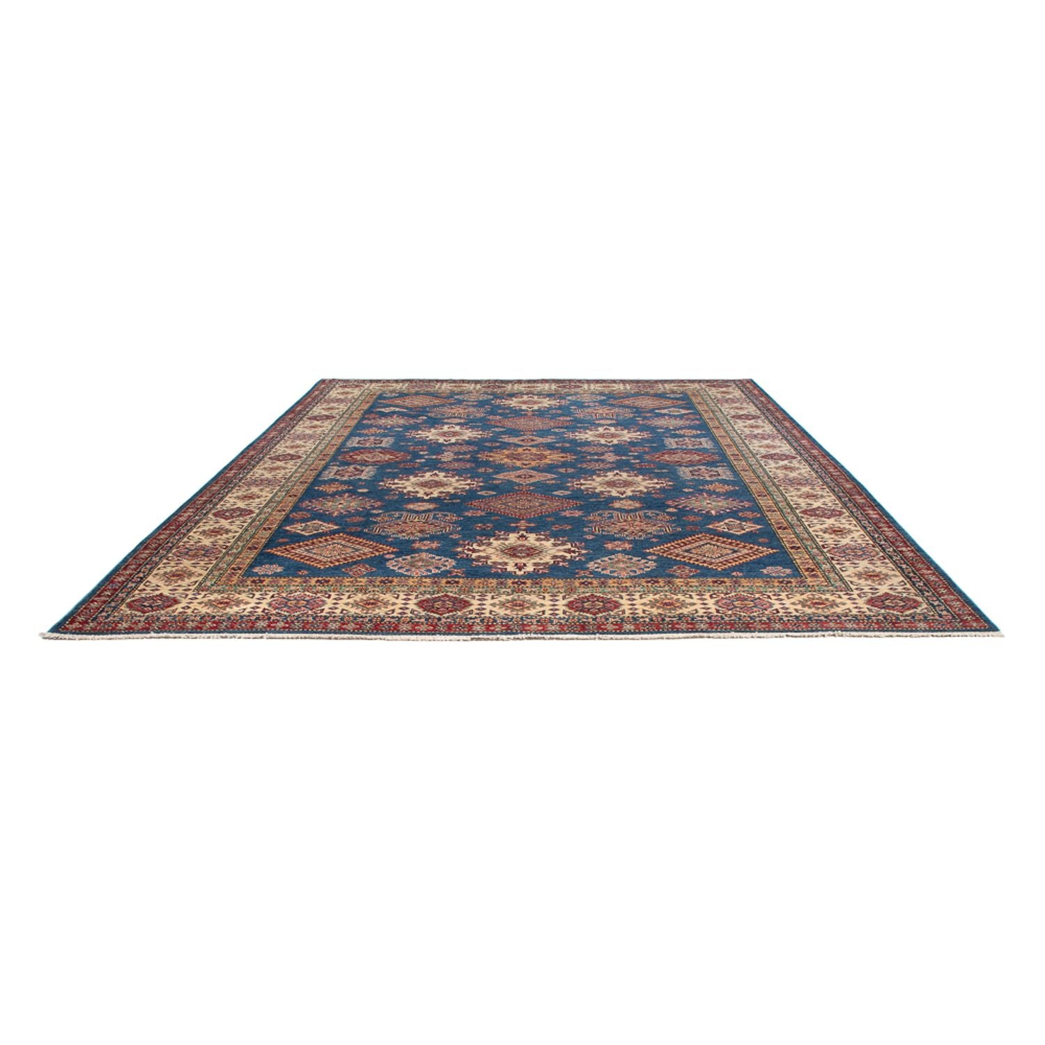 Ziegler Teppich - Kazak - 368 x 269 cm - blau