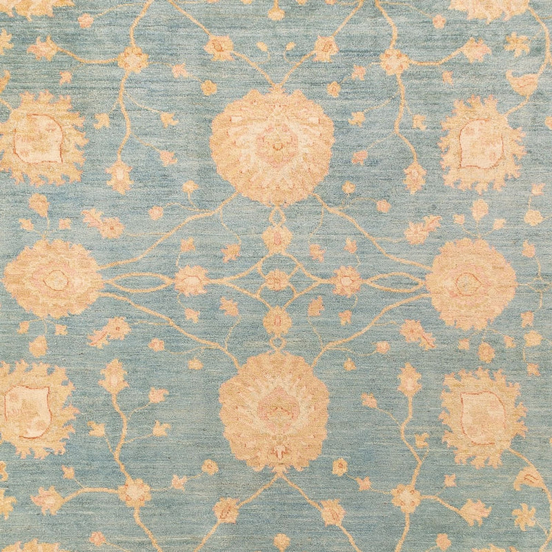 Ziegler Teppich - 363 x 277 cm - hellblau