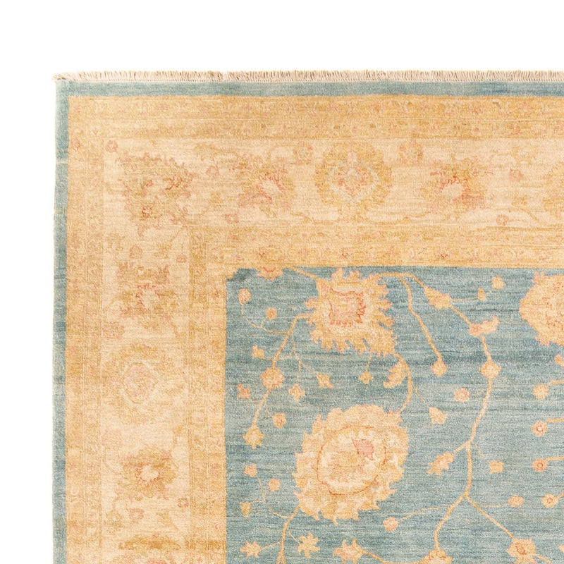 Ziegler Teppich - 363 x 277 cm - hellblau