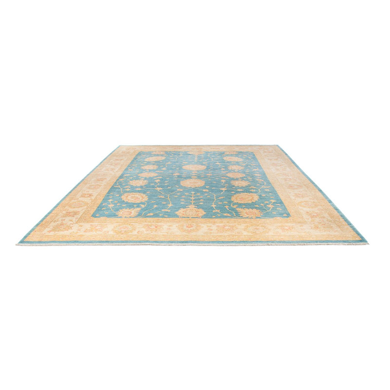 Ziegler Teppich - 363 x 277 cm - hellblau