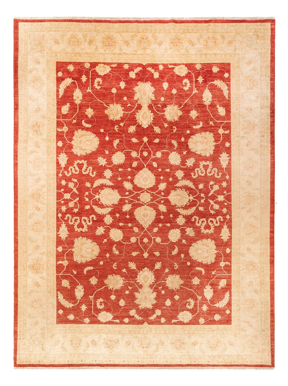 Ziegler Teppich - 361 x 272 cm - rot