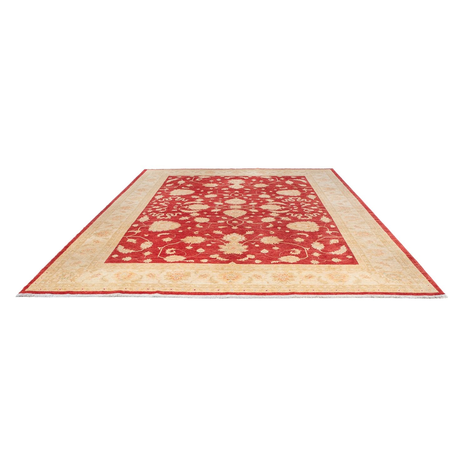 Ziegler Teppich - 361 x 272 cm - rot