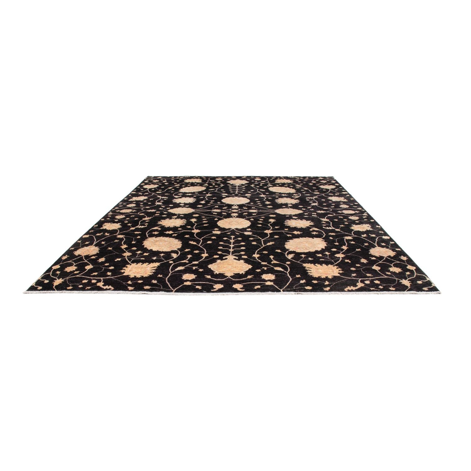 Ziegler Teppich - Ariana - 374 x 277 cm - schwarz