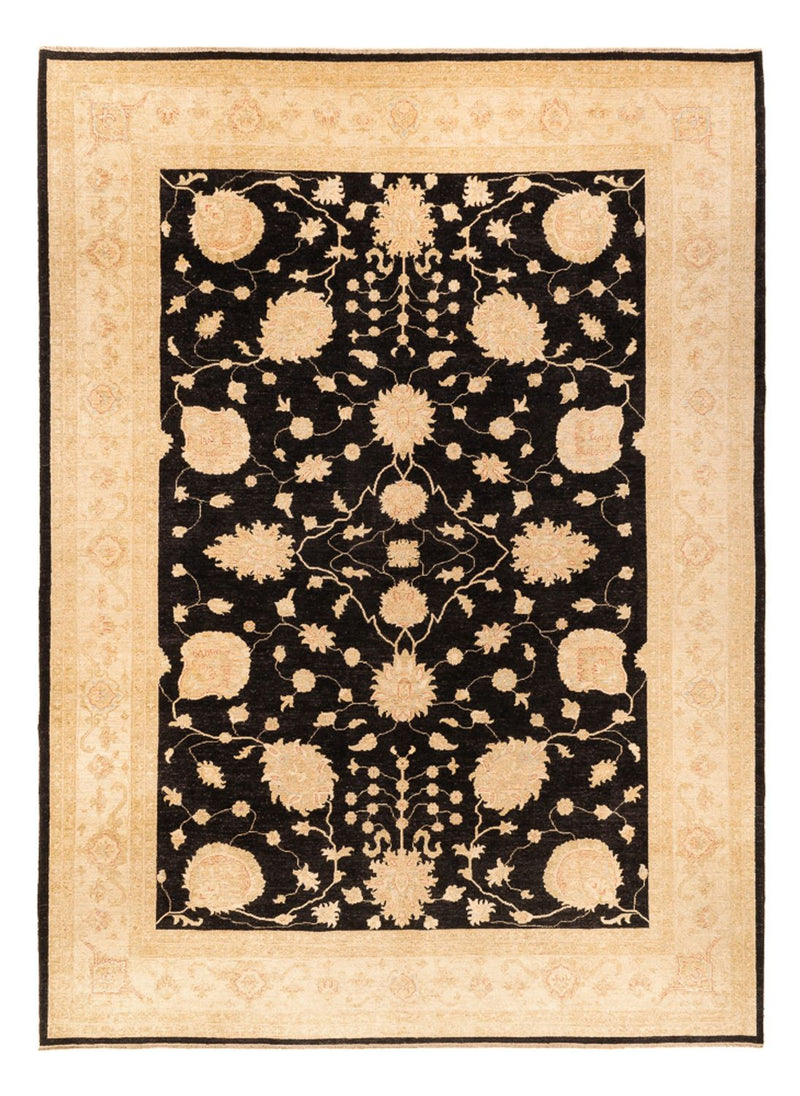 Ziegler Teppich - 378 x 272 cm - schwarz
