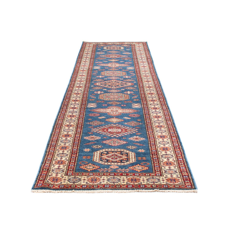 Läufer Ziegler - Kazak - 404 x 87 cm - blau