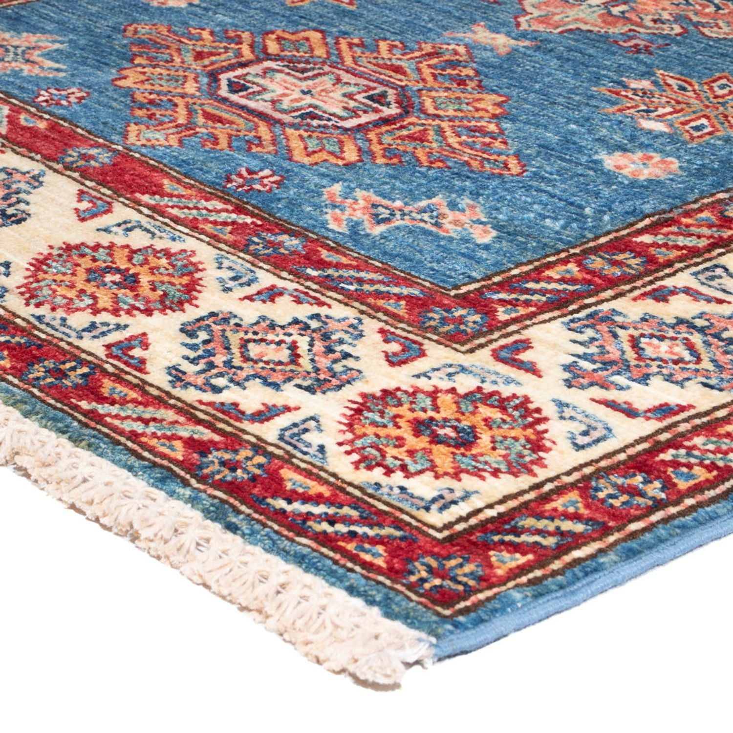 Läufer Ziegler - Kazak - 299 x 85 cm - blau