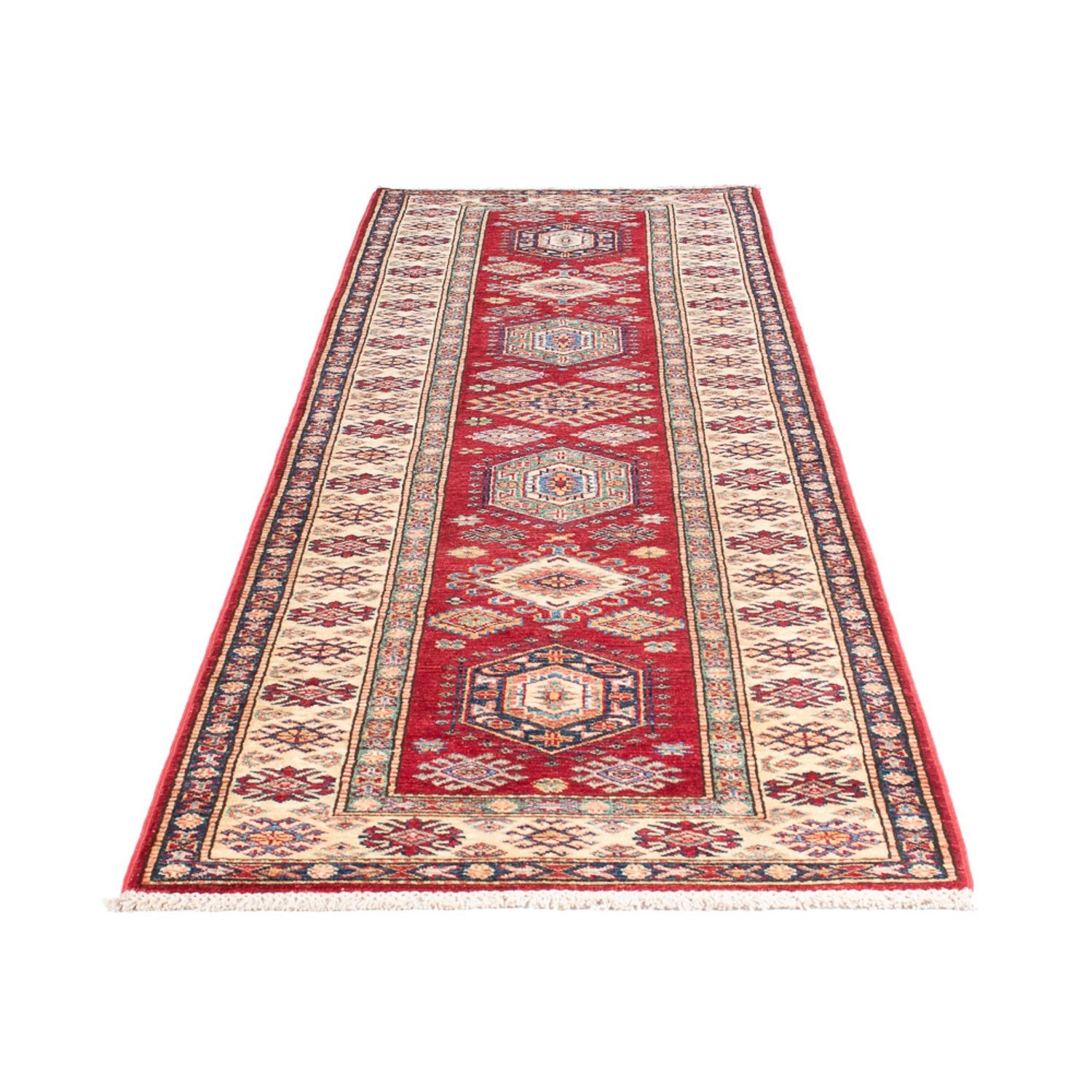 Läufer Ziegler - Kazak - 300 x 80 cm - rot