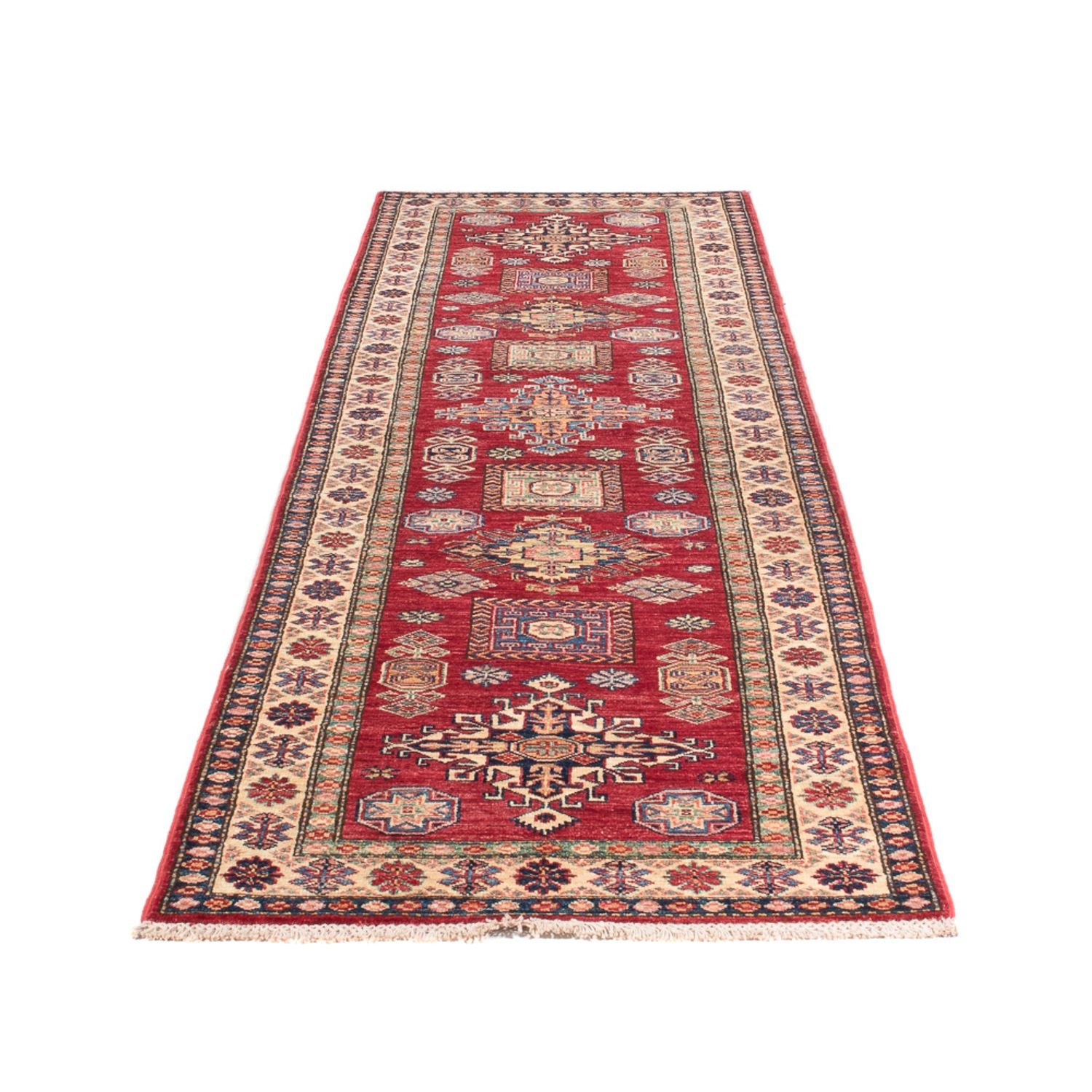 Läufer Ziegler - Kazak - 305 x 80 cm - rot