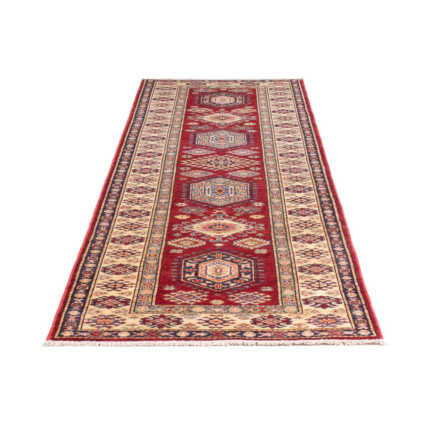 Läufer Ziegler - Kazak - 304 x 80 cm - rot