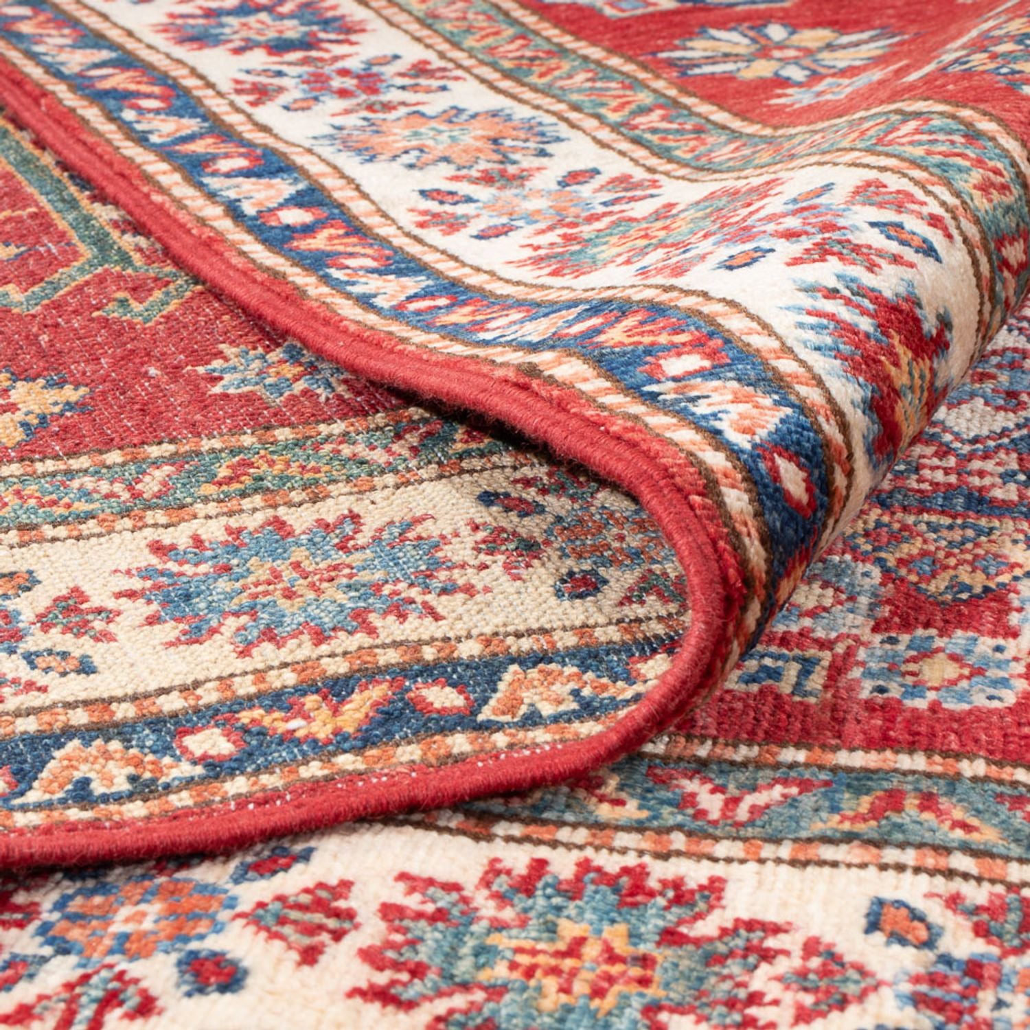 Läufer Ziegler - Kazak - 302 x 80 cm - rot