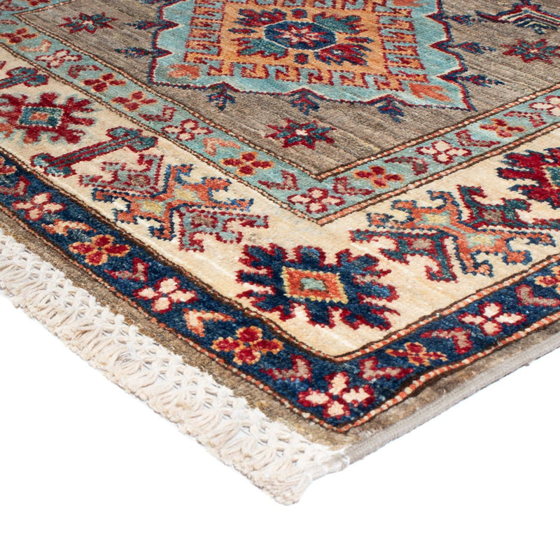 Läufer Ziegler - Kazak - 317 x 81 cm - hellgrau
