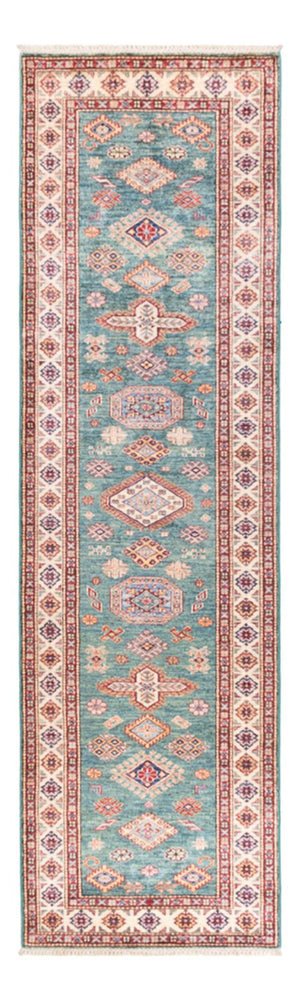Läufer Ziegler - Kazak - 302 x 83 cm - türkis