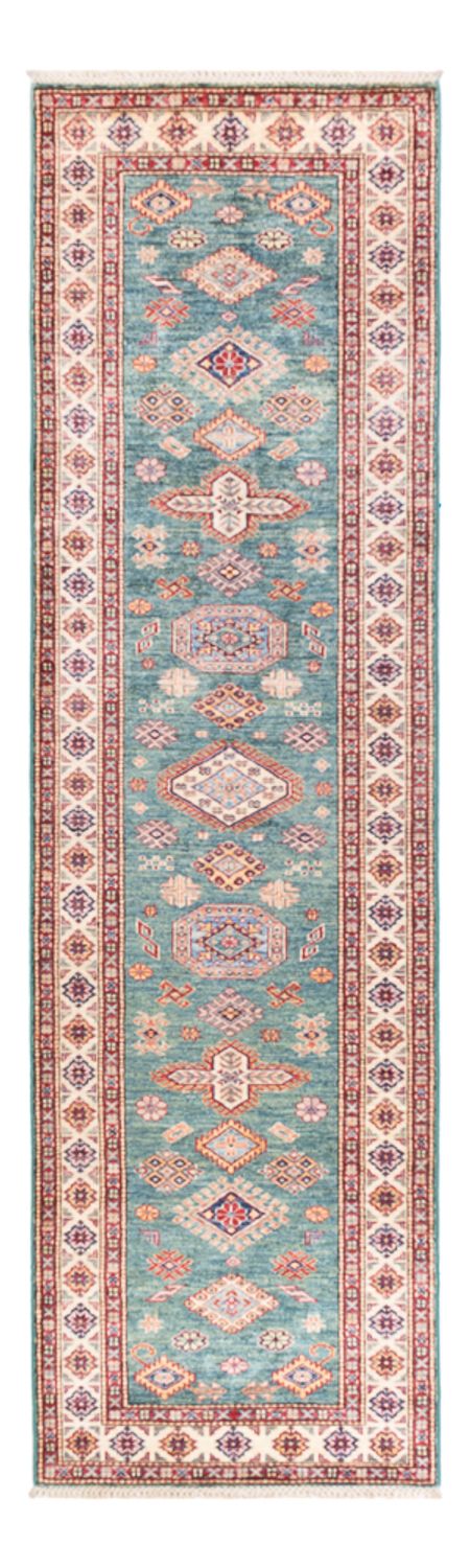 Läufer Ziegler - Kazak - 302 x 83 cm - türkis