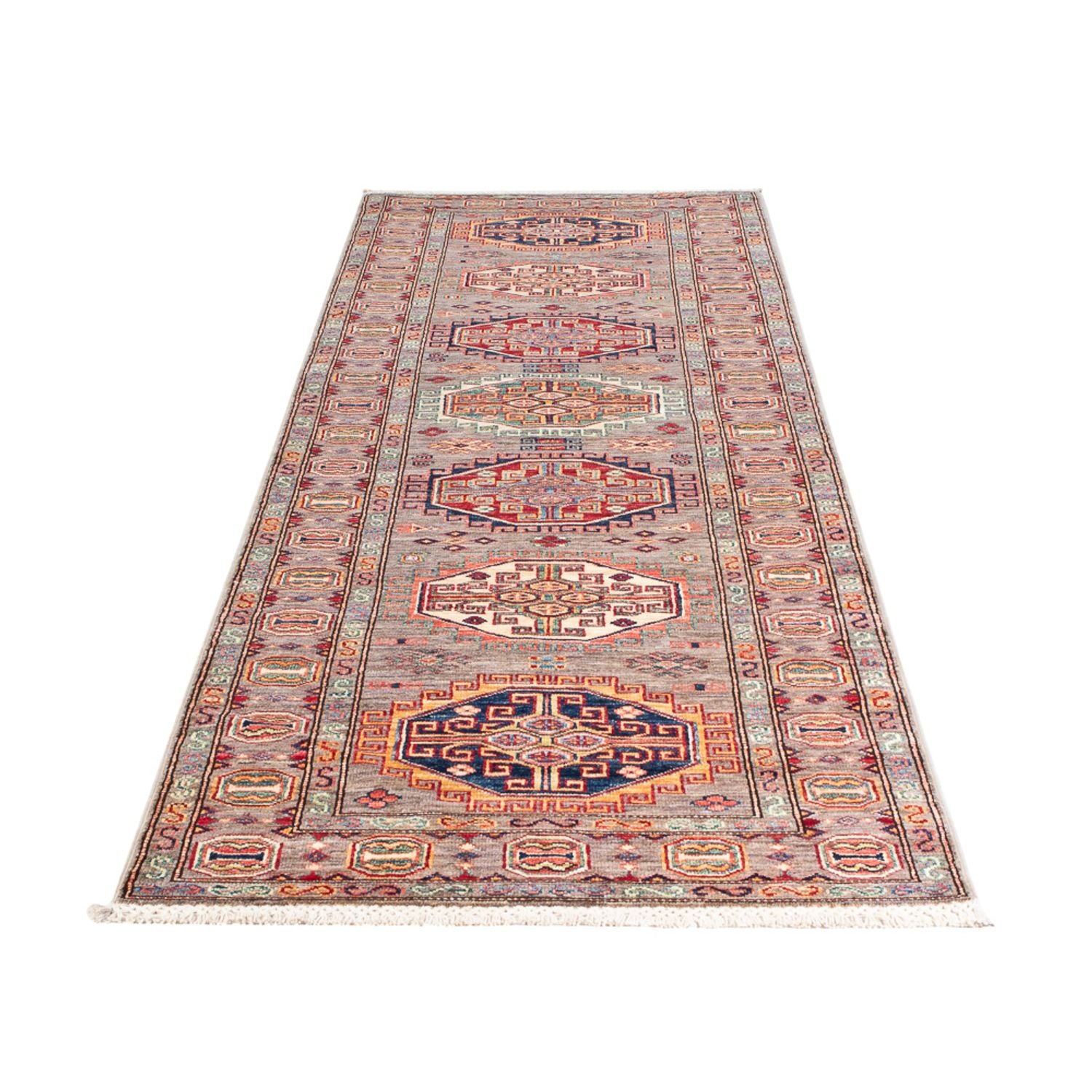 Läufer Ziegler - Kazak - 303 x 84 cm - lachs