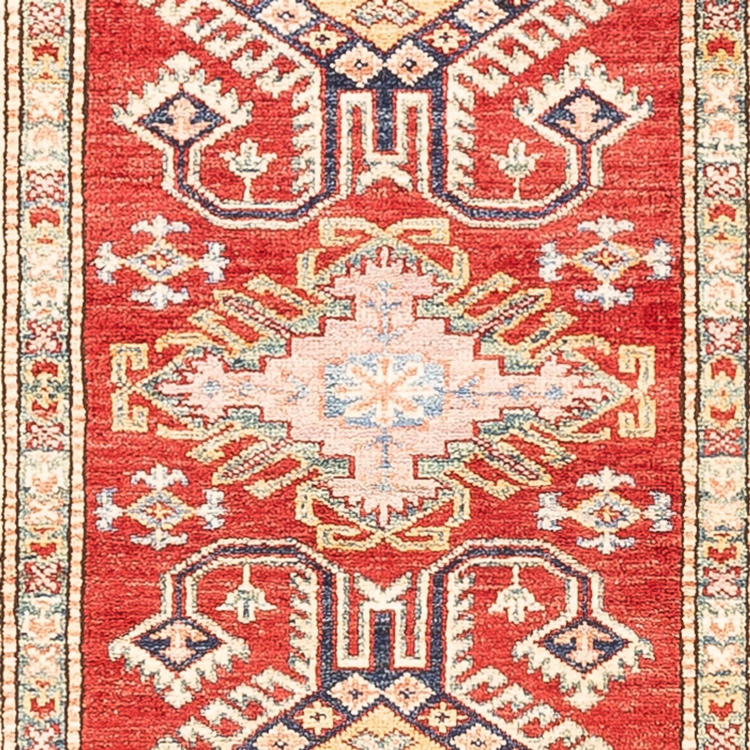 Läufer Ziegler - Kazak - 305 x 82 cm - rot